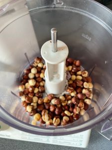 noisettes dans le blender